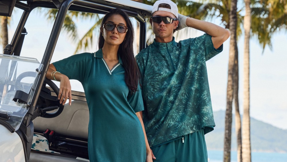 exclusive:-fabletics-reunites-with-stephen-and-erica-malbon-for-coastal-inspired-golfwear capsule