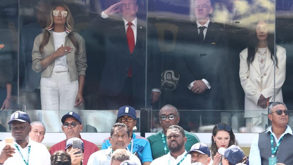 melania-trump-sports-american-brands-for-world-cup-finals-between-spain-and argentina