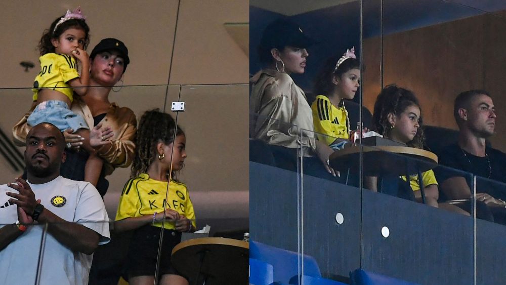 georgina-rodriguez-and-cristiano-ronaldo’s-newlywed-debut-is-a-sporty-family affair