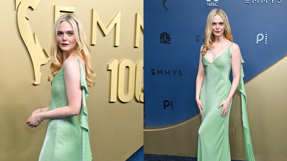 elle-fanning-has-a-jade-green-moment-in-ralph-lauren-at-the-2026-emmy awards