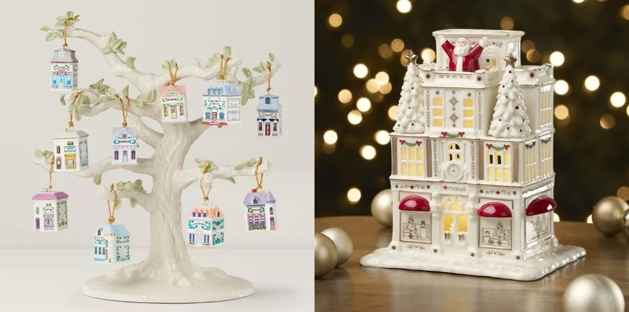 official-lenox-christmas-ornaments-and-mistletoe-village-figurines-are-up-to-44%-off-during-this-rare-holiday sale
