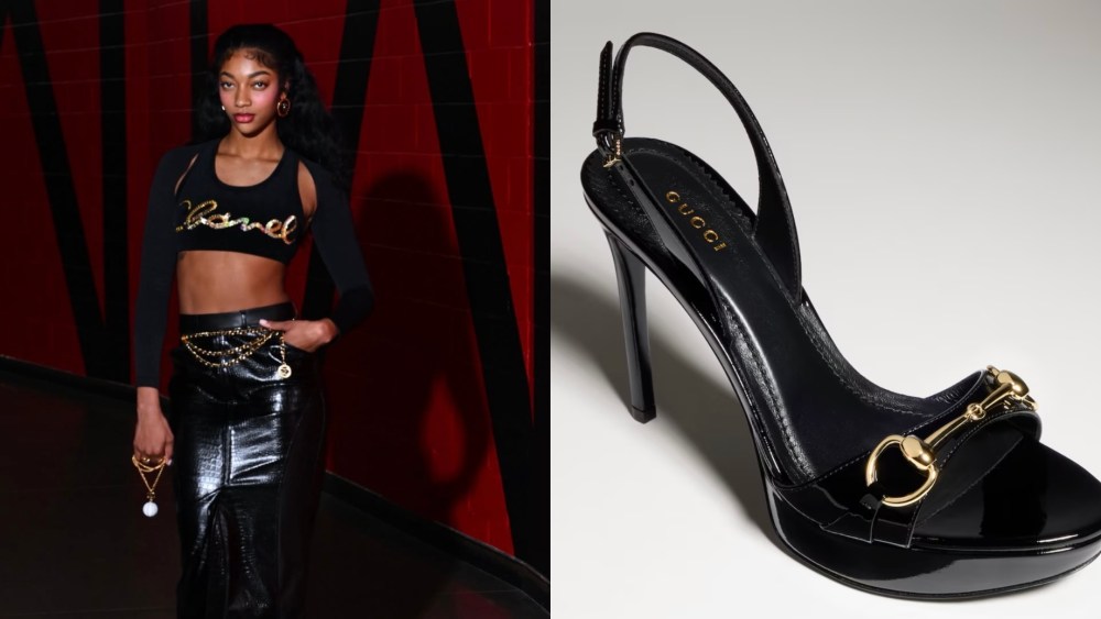 angel-reese-pairs-gucci-with-chanel-for-wnba-finals-game-three-tunnel look