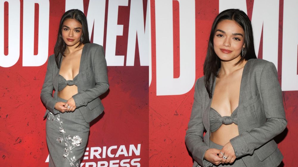 rachel-zegler-diversifies-suiting-in-a-mark-gong-bra-top-ensemble-&-john-hardy-jewelry-at-‘a-few-good-men’-opening-in-new york